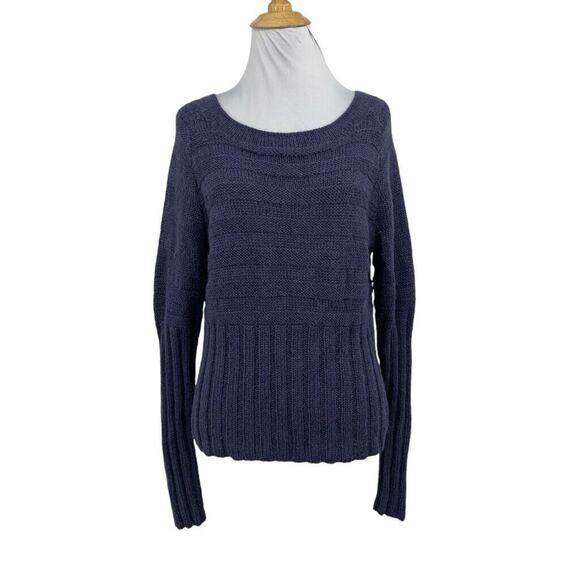 Sublime Sweater Women S Hyacinth Superfine Alpaca Knitted Long Sleeve Bretonique - Picture 1 of 11